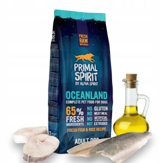 Suché krmivo pre alergikov Primal Spirit Oceanland fish 12 kg