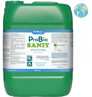 Baktérie ProBio SANIT pre čistiarne odpadových vôd a septiky 10l upcháva potrubie