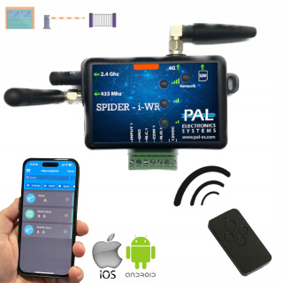 Profesionálny GSM/WiFi Spider i-WR modulový ovládač pre brány a závory
