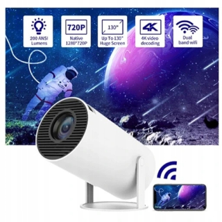 Príslušenstvo pre záhradné náradie - Projector 4K Android 11 Dual WiFi6 200 ANSI Allwinner H713