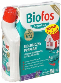 Prostriedok do žumpy, septiku - Prášok na prípravu septiku, Inco Group 1 l 1 kg