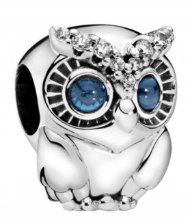 Charms Owl prívesky na náramok Owl Charms Pendant strieborný S925