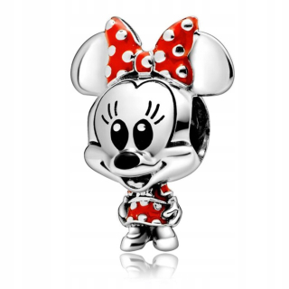 Prívesok SILVER 925 Charms Bead Disney Minnie Mouse