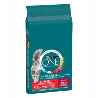 Purina ONE Sterilcat s hovädzím mäsom 9,75 kg