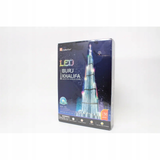 3D, 4D puzzle - 3D LED puzzle Burj Khalifa 136el L133H 20508