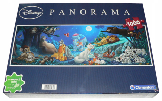 Puzzle Clementoni 1000 PANORAMA DISNEY HEROES