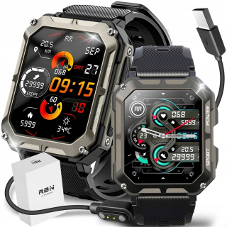 Pánske hodinky SMARTWATCH Rubicon s displejom TALKS 1,83 INCH - 410 mAh