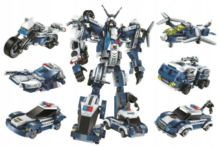 Stavebnica, slamky - Qman Fierce Warrior 1407 Časť 1