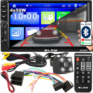 Bluetooth Car Radio 2DIN + CAMERA