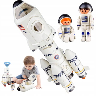Raketoplán - Space Rocket Space Merchy Power Launcher Rocket odpojené 5in1