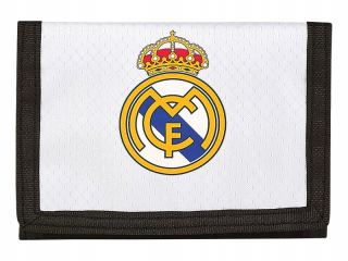 Gadget pre fanúšika - Real Madrid Club peňaženka pre suchý zips biely RMCF