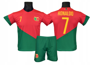 Basketbalová súprava - Ronaldo Portugal futbalový outfit Veľkosť 158