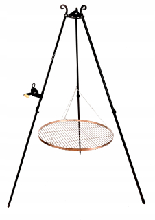 Nikmet statívový gril, nerezový rošt, 80 cm