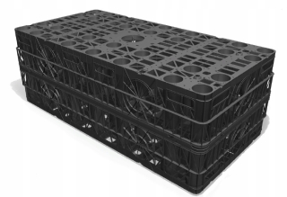 Dyka Rainbox 3S infiltračný box 20047088 čierny