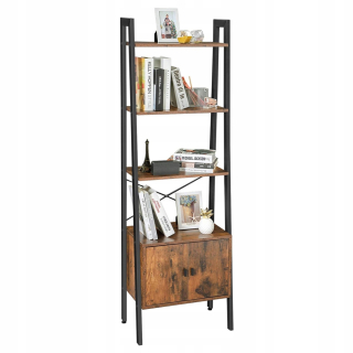 Polica Vasagle Alinru 56 cm x 173 cm x 34 cm odtiene hnedej