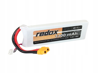Redox 3300mAh 7,4V 40C XT-60 - LiPo Pack