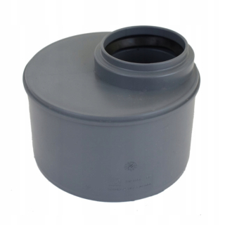 Nízky PPC 110/50 mm PVC Redukcia odpadových vôd