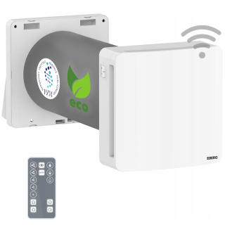 Rekuperátor - Nástenný rekuperátor REQU R+ 160 60m3/h Wifi diaľkové ovládanie