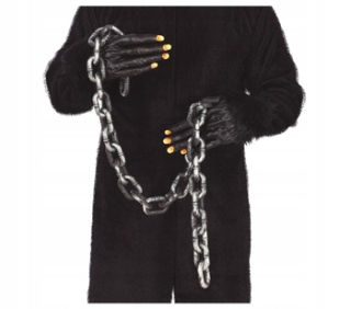 Halloweenska retiazka dekorácia 150 cm