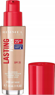 Rimmel Lasting Finish 200 Soft Beige make-up 30 ml SPF 11-20