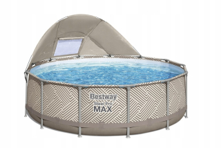 Bazén Bestway s kruhovým rámom 396 x 396 cm