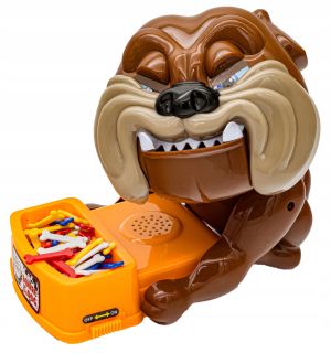 Arkádová hra pre reflexy Spiaci Angry Biting Dog Miska Kocka DK