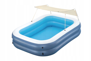 Rodinný nafukovací bazén 254x178x140cm BESTWAY UV ochrana + pohyblivá strecha