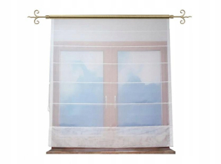 Záclonový panelový voál 90 cm x 230
