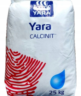 GRANULOVANÝ VÁPENNÝ NITRÁT CALCINIT 25 kg YARA