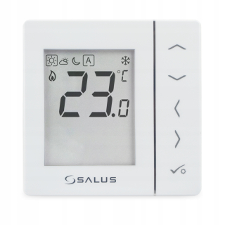 Regulátor teploty Salus VS35W, biely
