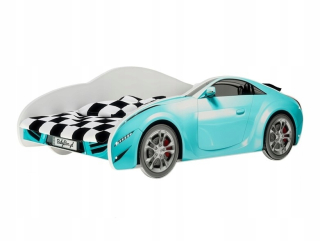 Jednolôžková posteľ pre deti - AUTO Detská posteľ AUTO 160x80 MATRAC 10CM
