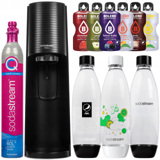 Soda Stream - Sada fľaše s soddou sýty vodou