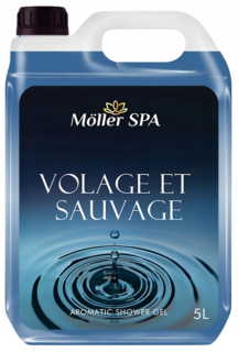 SAUVAGE sprchový gél pre mužov s parfumovou vôňou 5L DEN