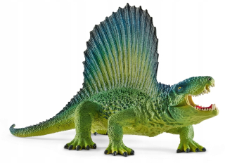 Zelená figúrka dinosaura Schleich Dimetrodon