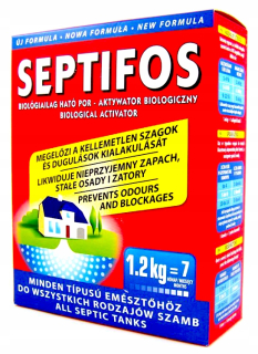 Septifos 1,2 kg baktérie pre septiky