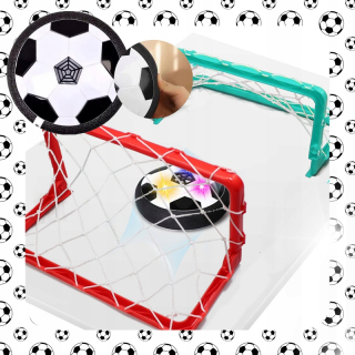SET VEĽKÝ LIETAJÚCI LEVITAČNÝ FUTBAL HOVERBAL + 2 x ZVUKOVÝ GÓL