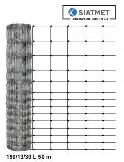 Pletivo, sieť - Sieť lesného plotu 150/13/30 L 50 m +zadarmo
