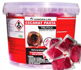 Nástraha na myši a potkany - SILNÁ PASTA JED NA MYŠI, POKRKANY, HLODAVCE, 3 KG