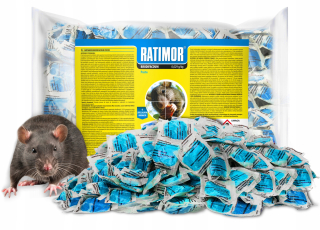 Nástraha na myši a potkany - Mouse Truck Granules Brodifacum potkany 1 kg