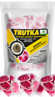 Prípravok proti kunám - SILNÝ JED NA POKRKANY, KRTY, KUNY, 1 KG