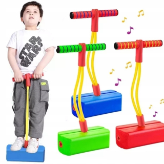 Hopsadlo - POGO JUMPER ZVUK PENOVÁ PANOVÁ TYČ SKÁKANIE