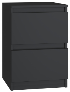 TopEshop Malwa nočný stolík 40 x 30 x 30 čierny