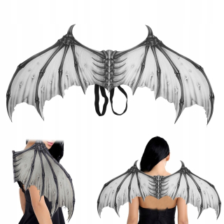 Doplnky pre Halloween - Bat krídla, upírske oblečenie diabol