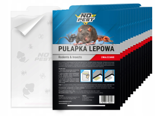 Lep No-Pest proti mravcom, myšiam a potkanom, pavúkom, blchám, plošticiam