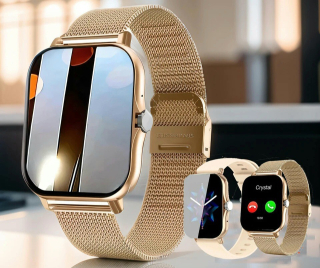 DÁMSKE SMARTWATCH POĽSKÉ BLUETOOTH MENU