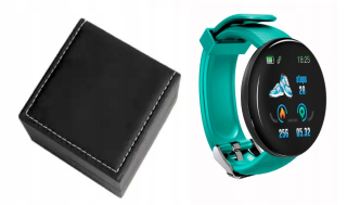 SMARTWATCH HODINKY V KRABIČKE TYRKYSOVÝ DARČEK