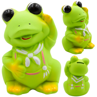 Pokladnička pre deti - FUNNY FROG PRASIATKO POLSKÉ KERAMICKÉ 18cm