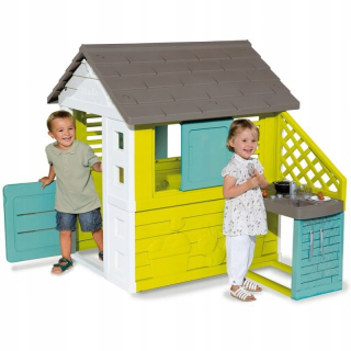 SMOBY Pretty Garden House with Kitchen