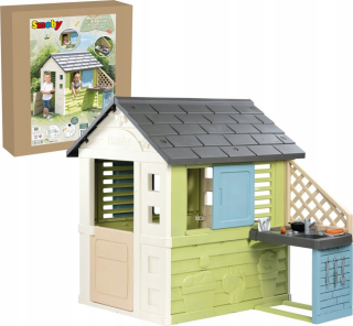 SMOBY LIFE PRETTY DETSKÝ ZÁHRADNÝ DOMČEK S KUCHYŇOU 810738