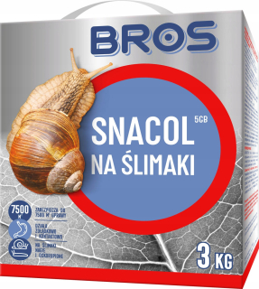 Bros Snacol 5GB jed na slimáky - 3 kg